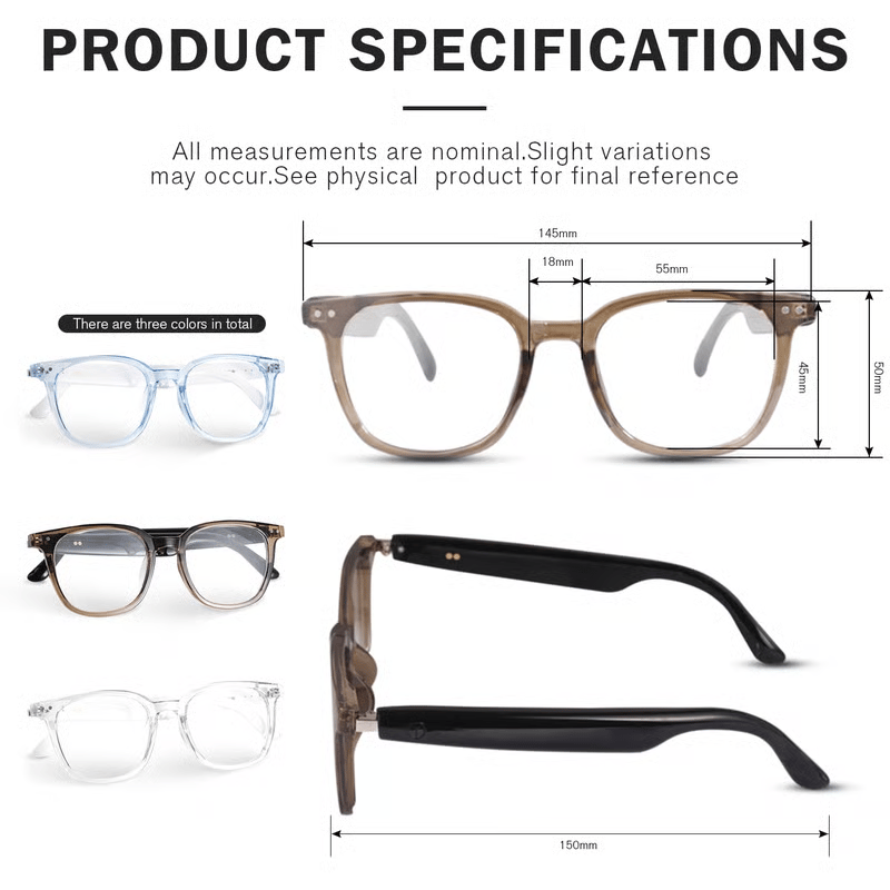 50% OFF!!🔥 AI Interpretation Smart Glasses🕶️160-Language Translation, Photochromic Lenses, AI Chat & Hands-Free Audio