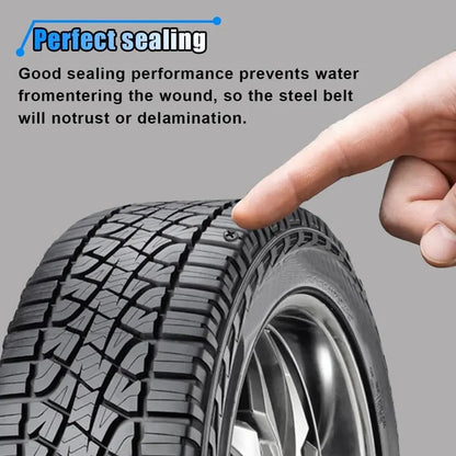 🔥Tire Repair Rubber Nail🚚Free Screwdriver Included