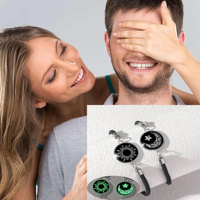 ❤️Forever Linked™ – Magnetic Sun & Moon Bracelets for Couples