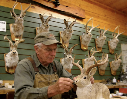 Jackalope Wall Decor-Handmade decorative Arts