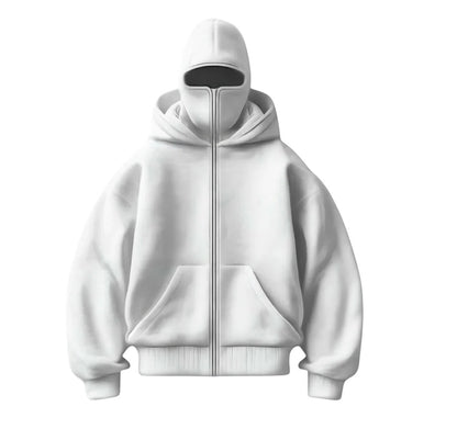 🔥Last Day 50% OFF--Balaclava Hoodie with Built In Balaclava,Anti-Social Hoodies