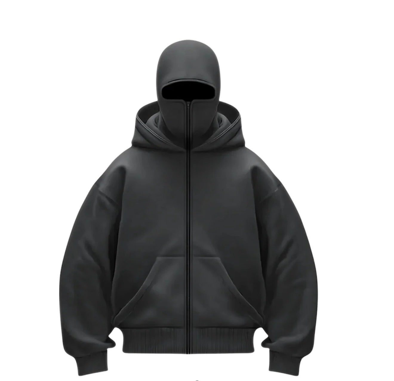 🔥Last Day 50% OFF--Balaclava Hoodie with Built In Balaclava,Anti-Social Hoodies