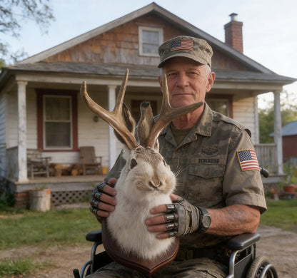 Jackalope Wall Decor-Handmade decorative Arts